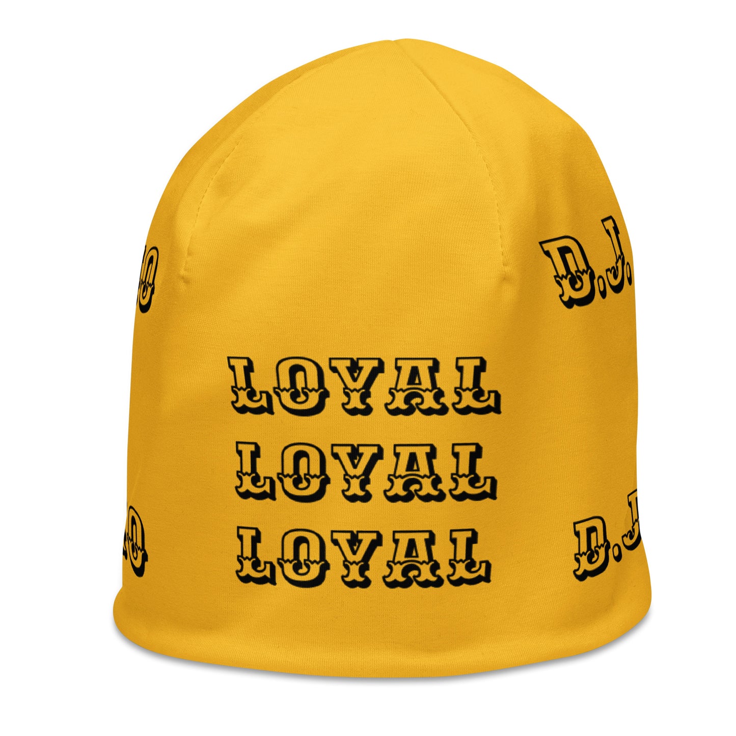 D.J. Domo "LOYAL" Beanie Gold/Black