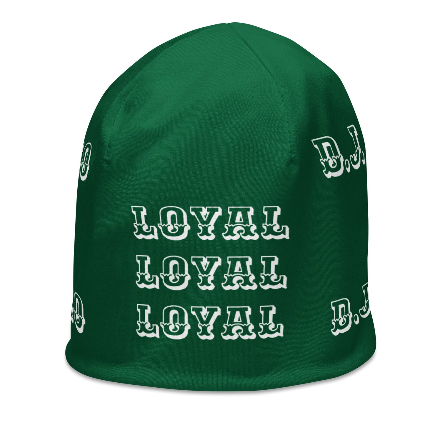 D.J. Domo "LOYAL" Beanie Green/White