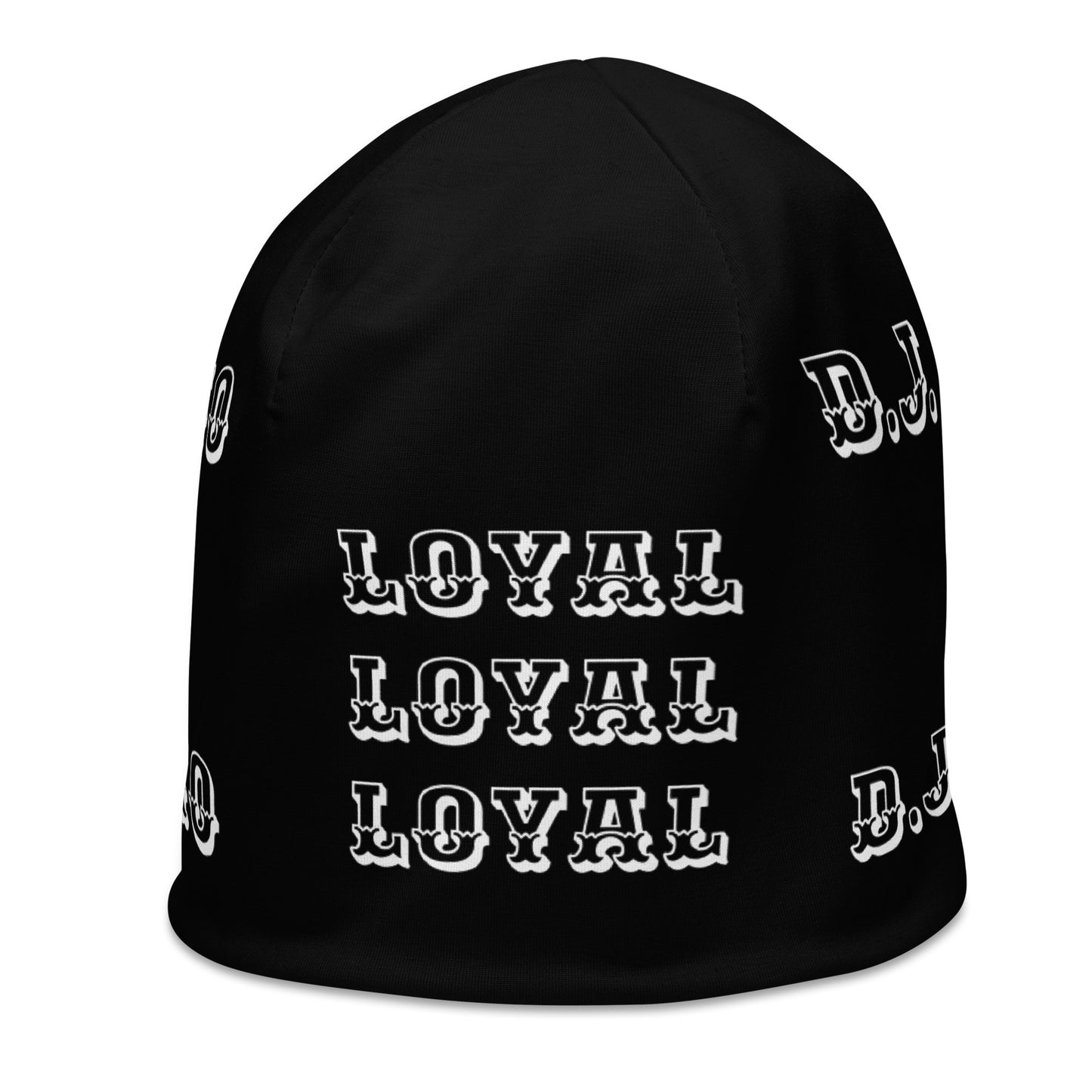 D.J. Domo "LOYAL" Beanie Black/White