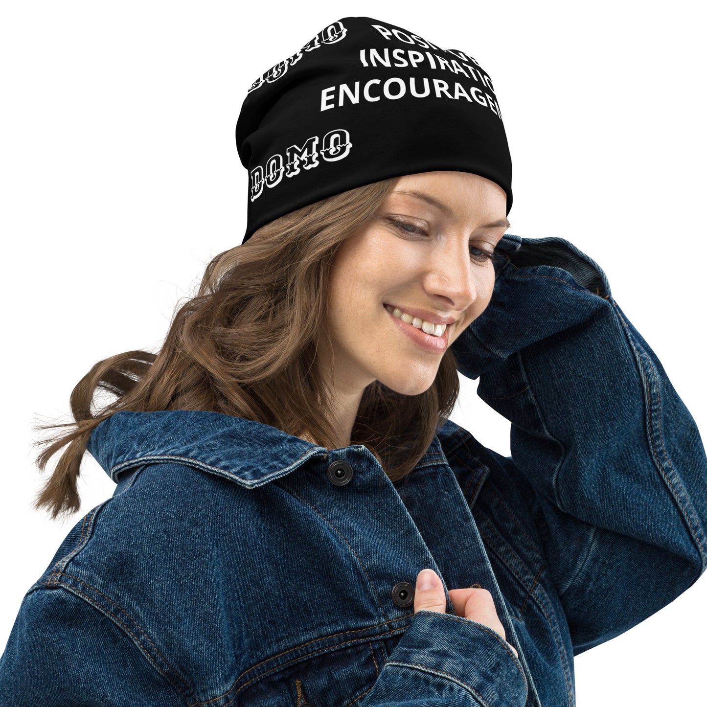 D.J. Domo "PIE" Beanie Black/White