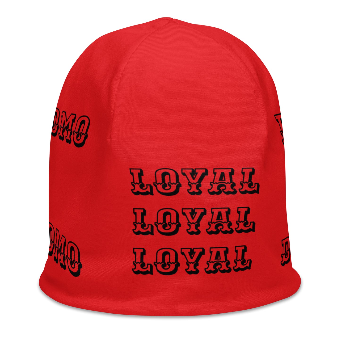 D.J. Domo "LOYAL" Beanie Red/Black