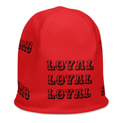 D.J. Domo "LOYAL" Beanie Red/Black