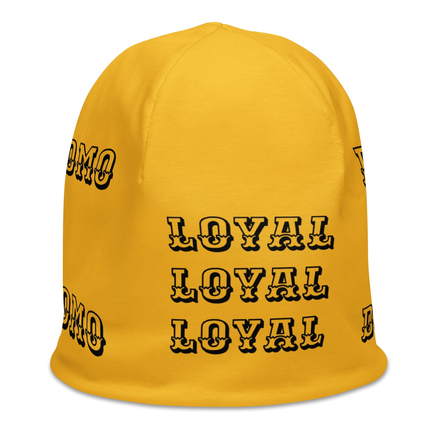 D.J. Domo "LOYAL" Beanie Gold/Black