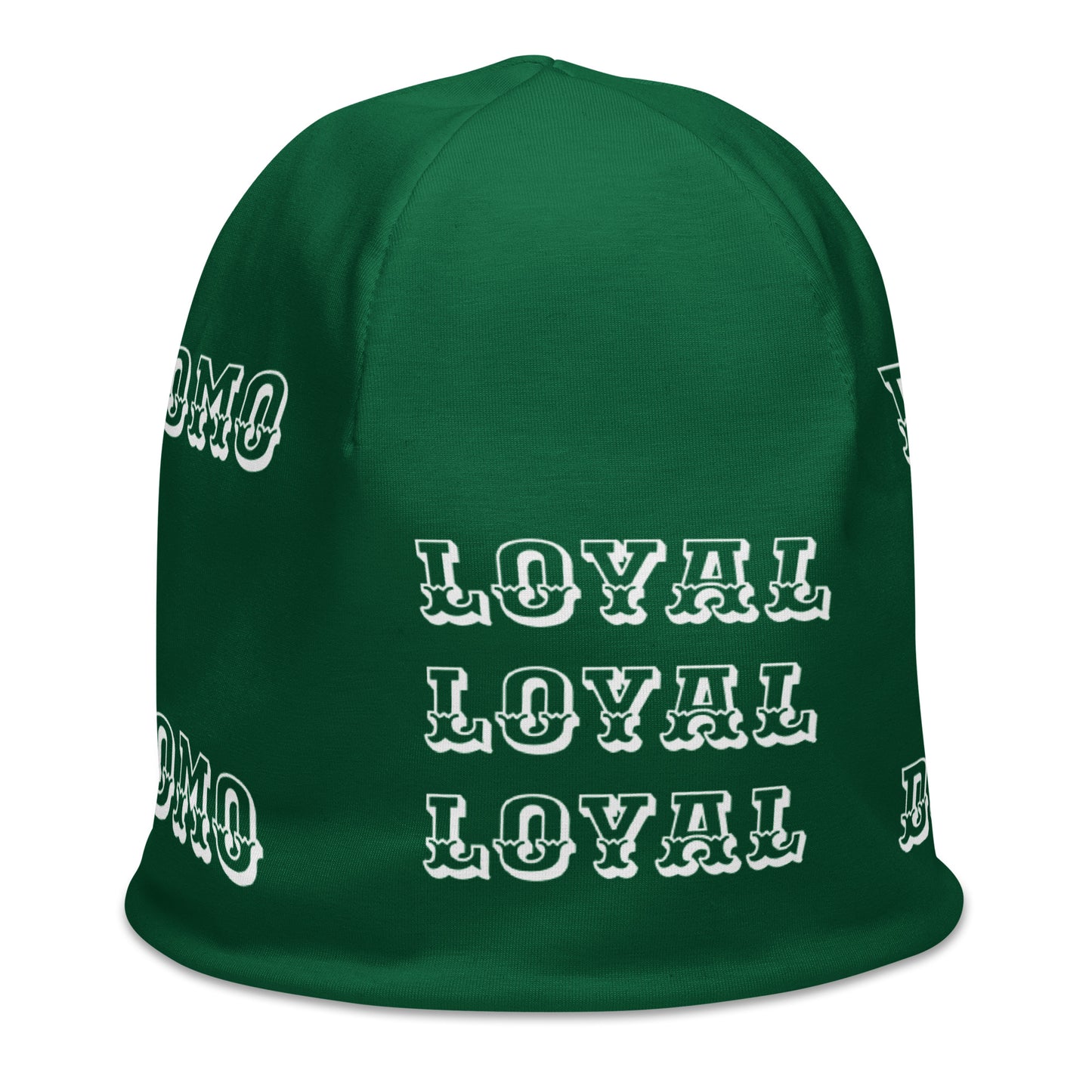 D.J. Domo "LOYAL" Beanie Green/White