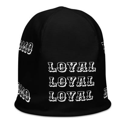 D.J. Domo "LOYAL" Beanie Black/White