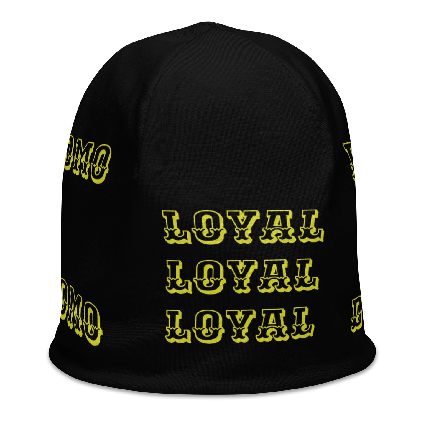 D.J. Domo "LOYAL" Beanie Black/Yellow