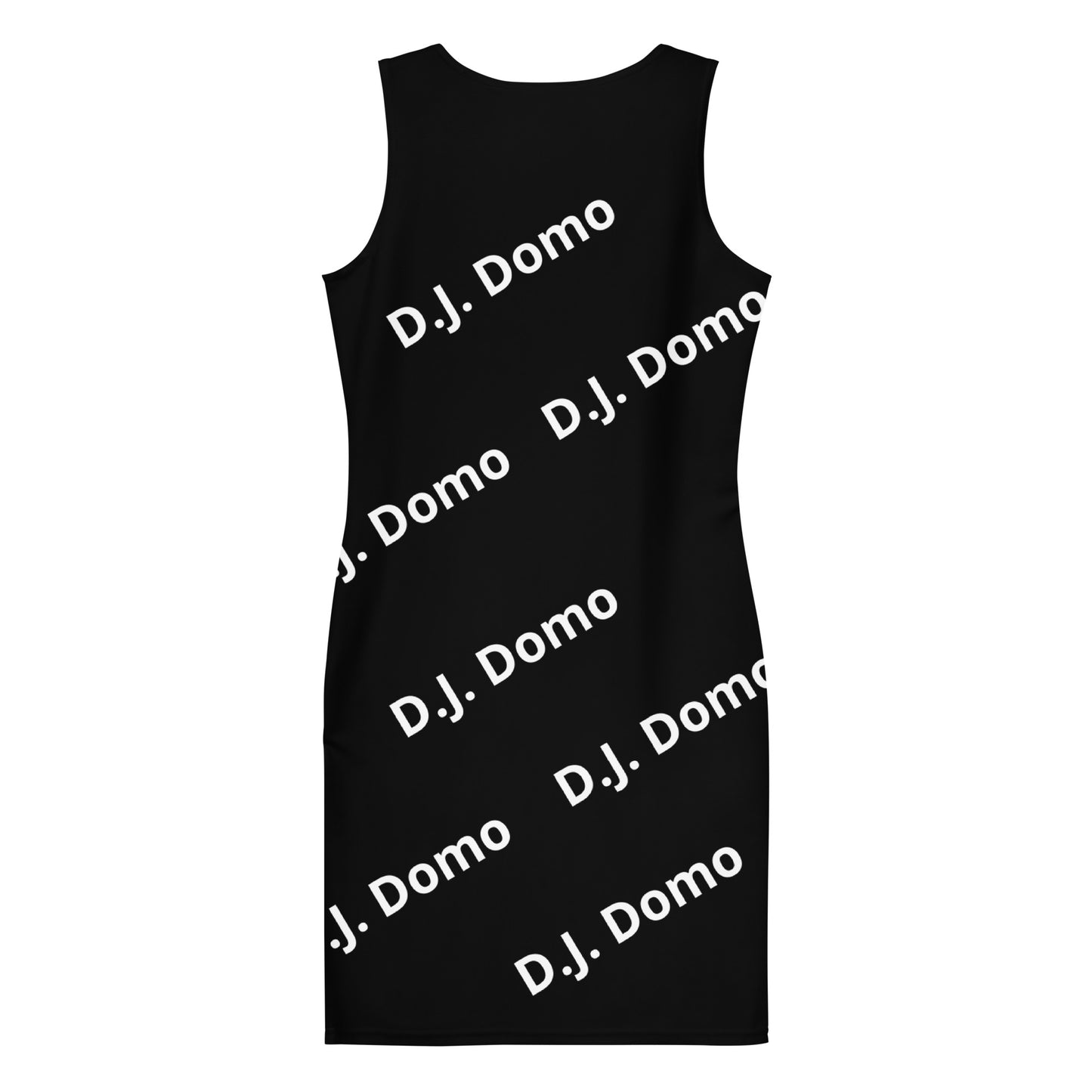 D.J. Domo "Classic" Bodycon Dress Black/White