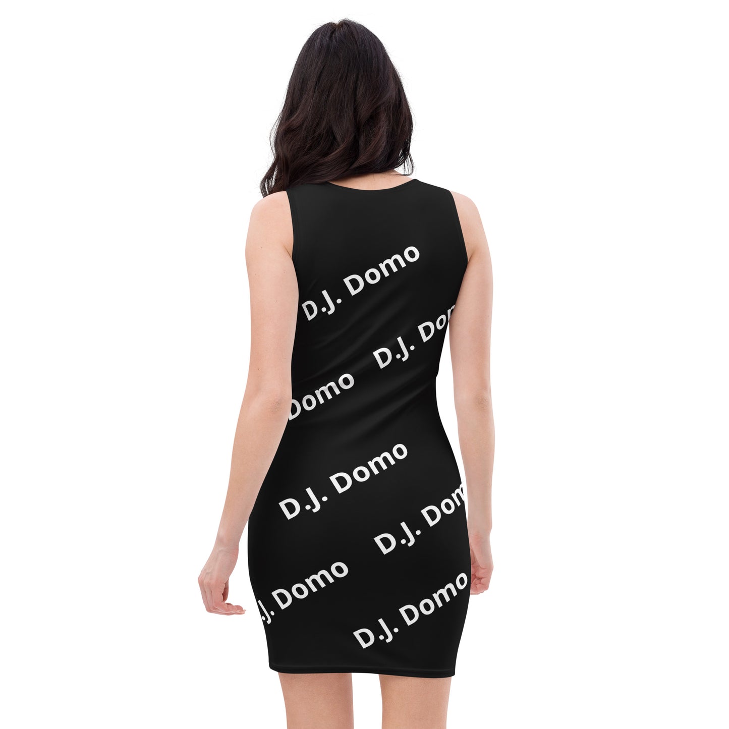 D.J. Domo "Classic" Bodycon Dress Black/White