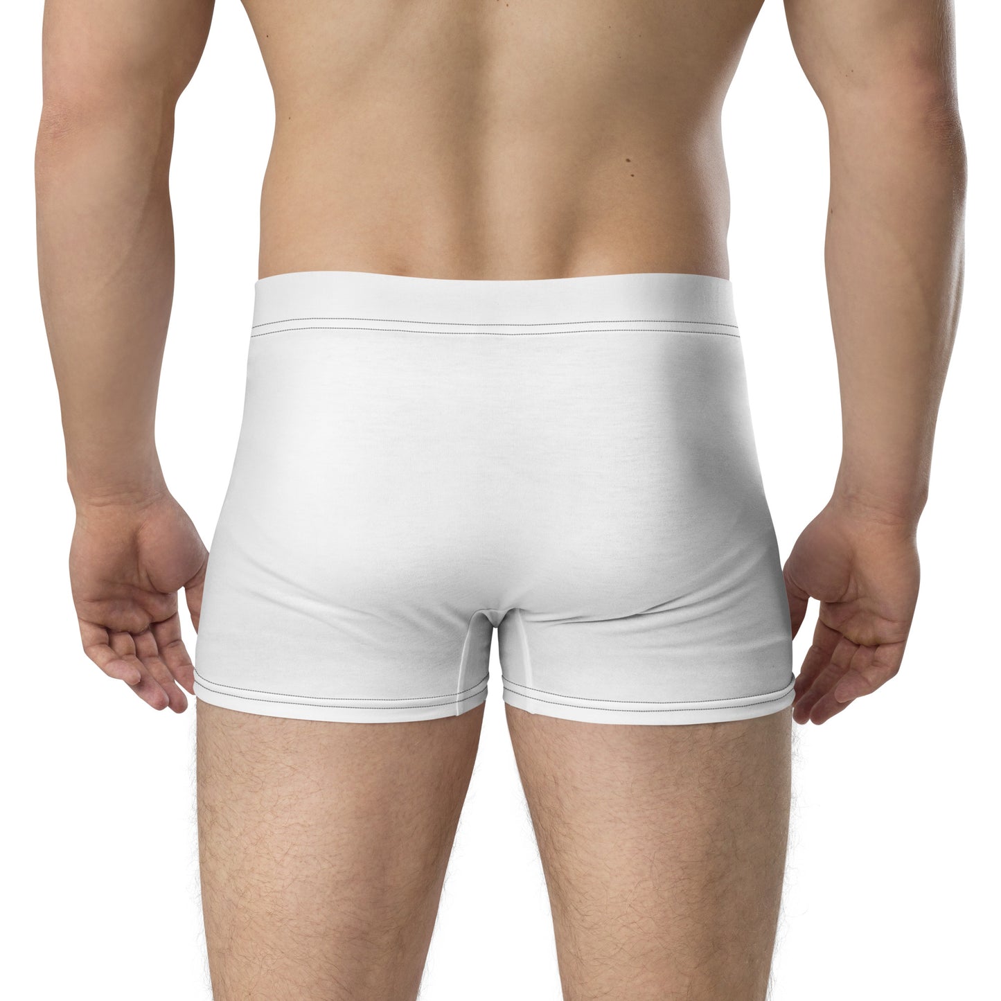 D.J. Domo "These Belong To" Boxer Briefs White/Black