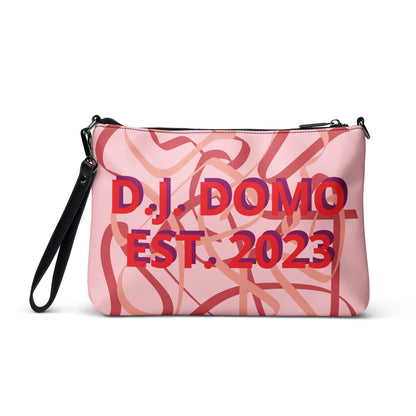 D.J. Domo Crossbody Bag Pink/Peach/Red