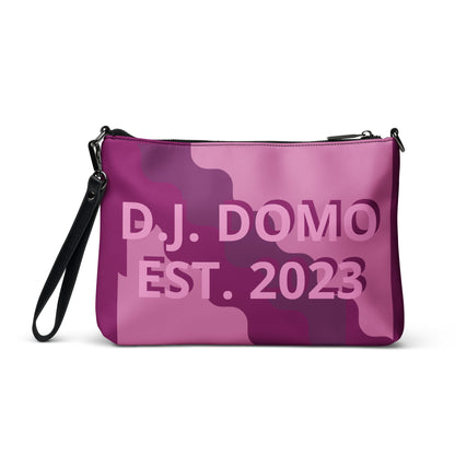 D.J. Domo "Fatigue Purple" Crossbody Bag Pink/Purple