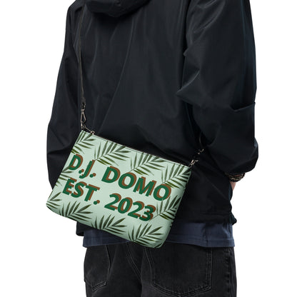 D.J. Domo "Green Plants" Crossbody Bag