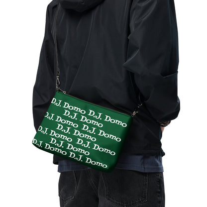 D.J. Domo Crossbody Bag Green/White