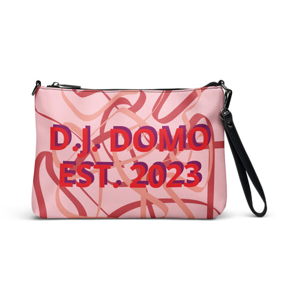 D.J. Domo Crossbody Bag Pink/Peach/Red