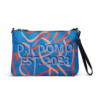 D.J. Domo Crossbody Bag Blue/Peach