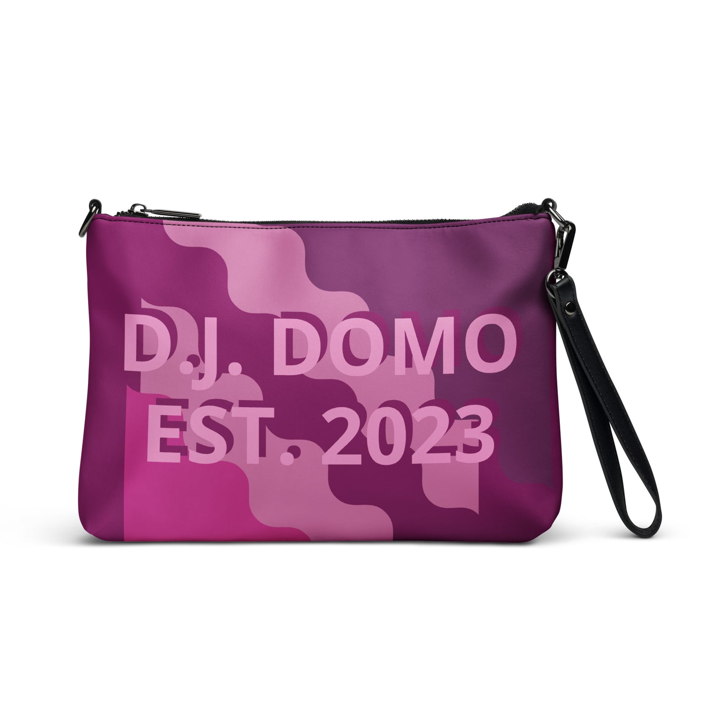 D.J. Domo "Fatigue Purple" Crossbody Bag Pink/Purple