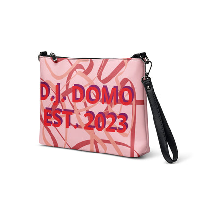 D.J. Domo Crossbody Bag Pink/Peach/Red