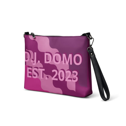 D.J. Domo "Fatigue Purple" Crossbody Bag Pink/Purple