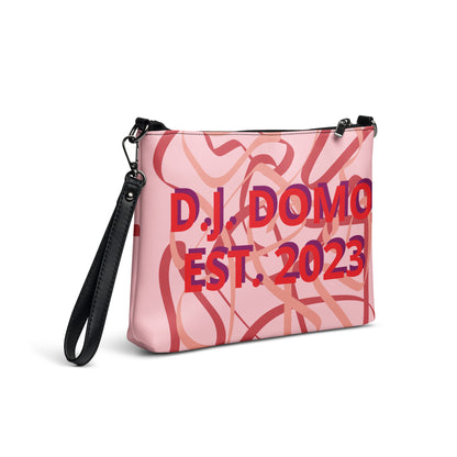 D.J. Domo Crossbody Bag Pink/Peach/Red