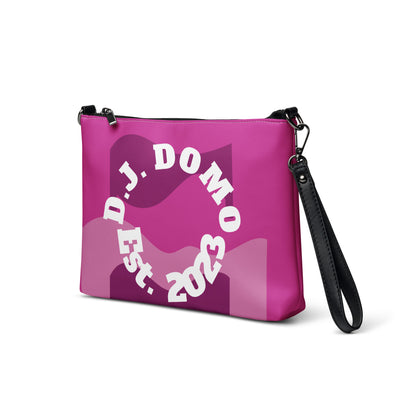 D.J. Domo "Ring Est" Crossbody Bag Purple/Pink