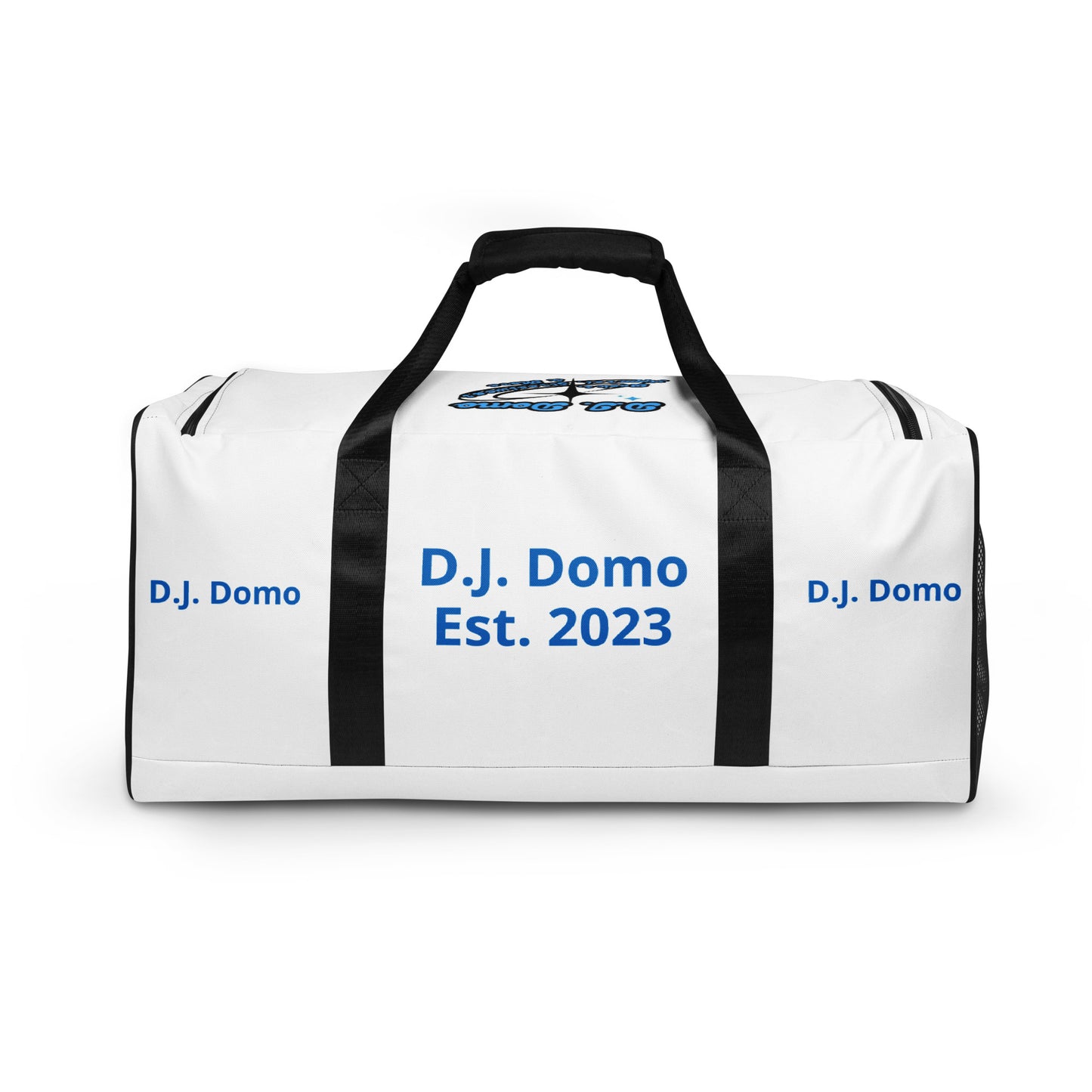 D.J. Domo Duffle Bag White/Blue