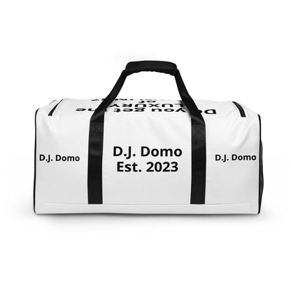 D.J. Domo DQOI Pt 1 "Travel" Duffle Bag White/Black