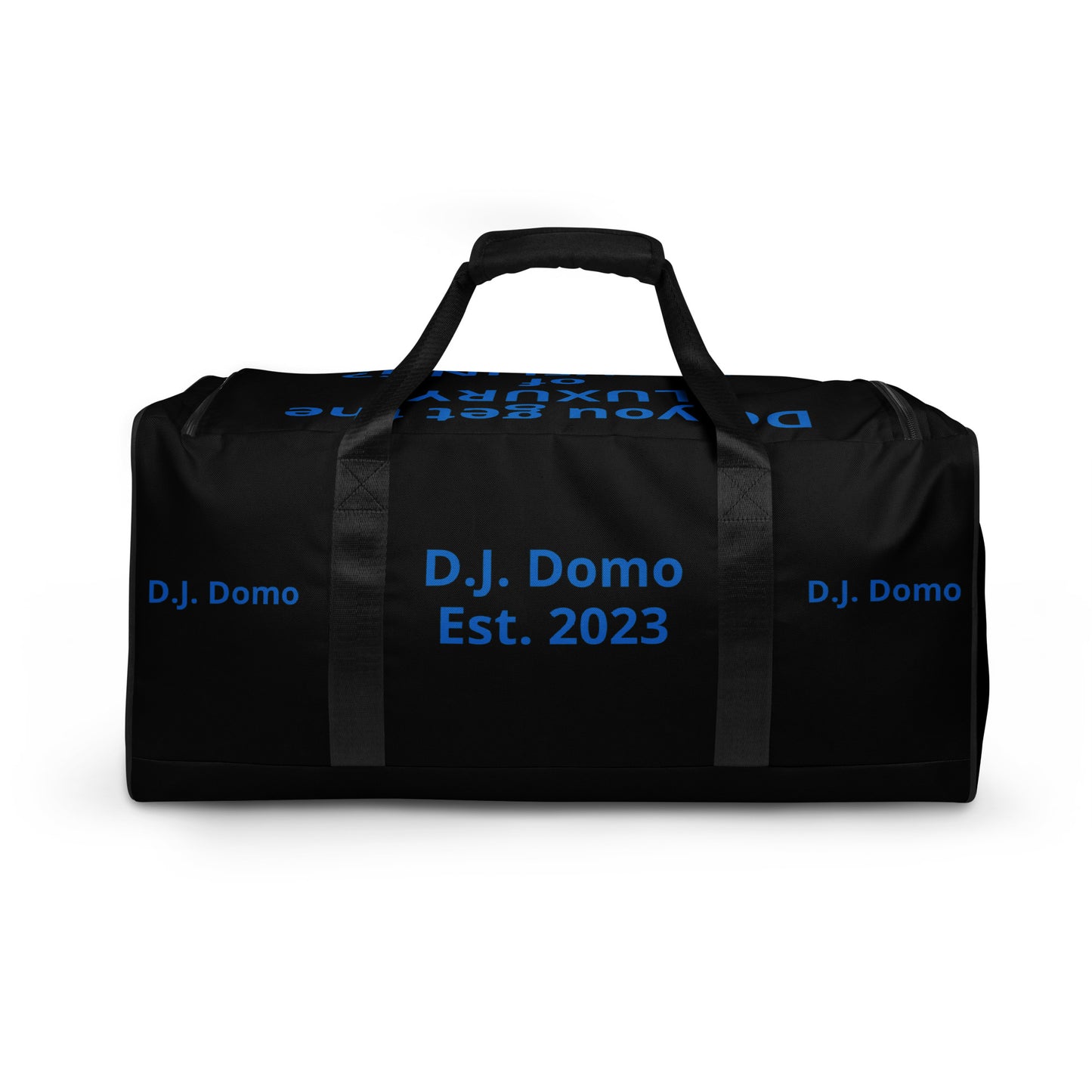 D.J. Domo DQOI Pt 1 "Travel" Duffle Bag Black/Blue