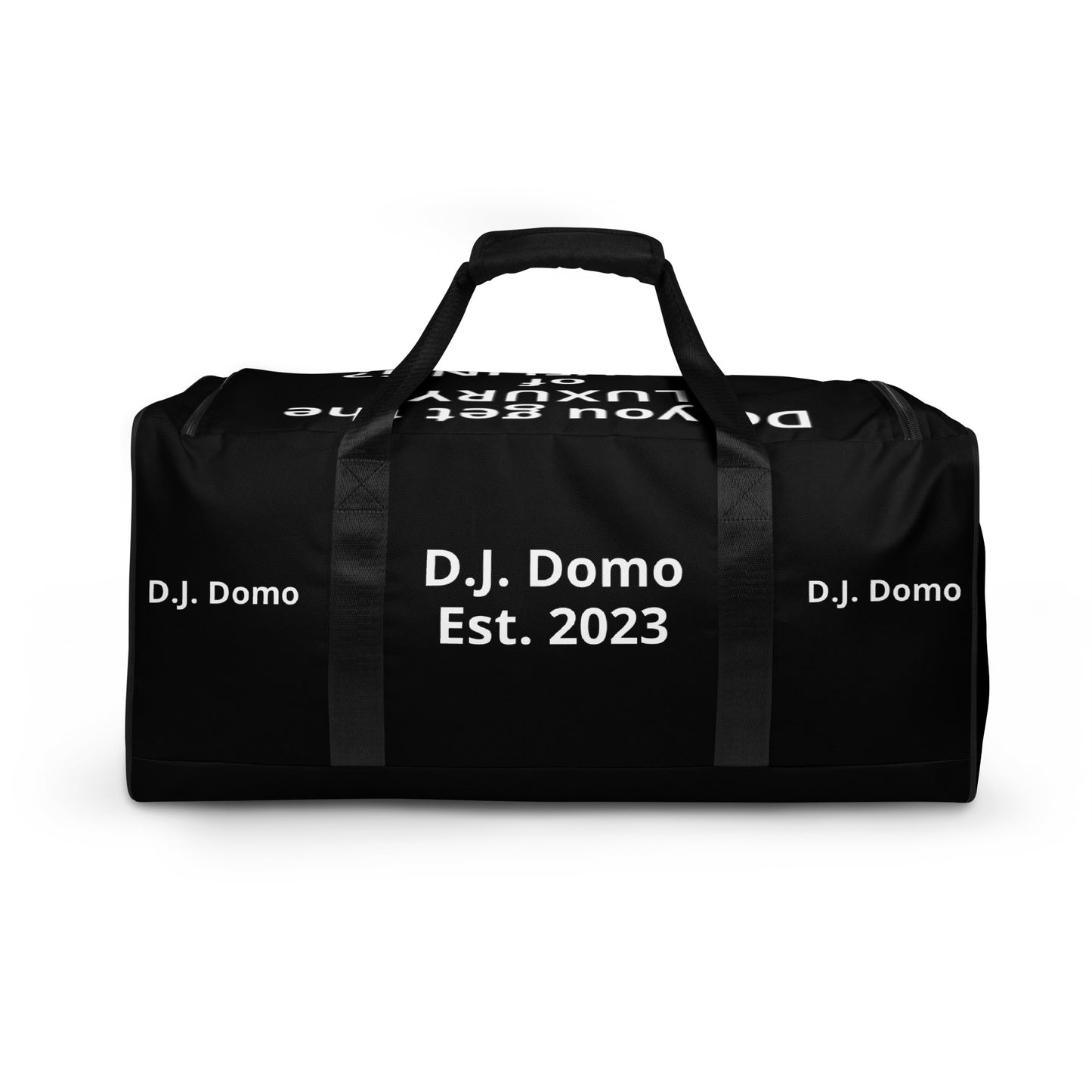 D.J. Domo DQOI Pt 1 "Travel" Duffle Bag Black/White