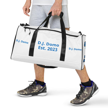 D.J. Domo Duffle Bag White/Blue