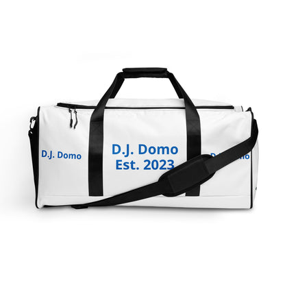 D.J. Domo Duffle Bag White/Blue