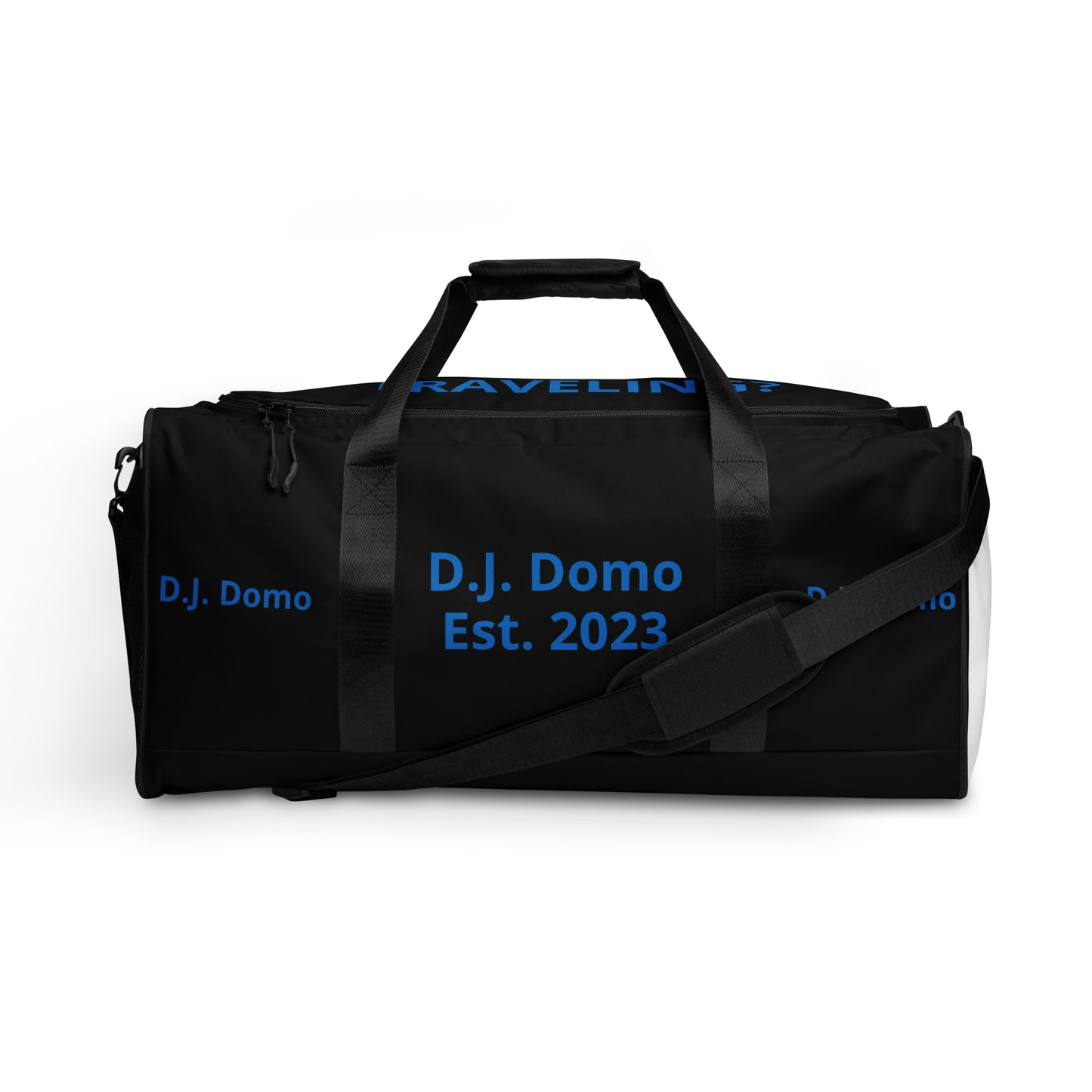 D.J. Domo DQOI Pt 1 "Travel" Duffle Bag Black/Blue