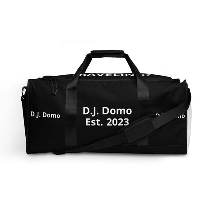 D.J. Domo DQOI Pt 1 "Travel" Duffle Bag Black/White