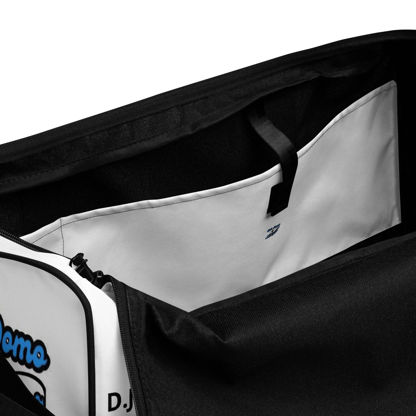 D.J. Domo DQOI Pt 1 "Travel" Duffle Bag White/Black