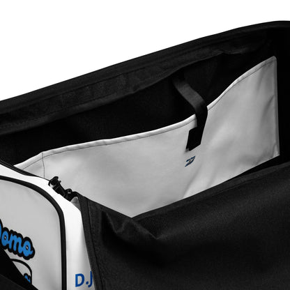 D.J. Domo DQOI Pt 1 "Travel" Duffle Bag White/Blue