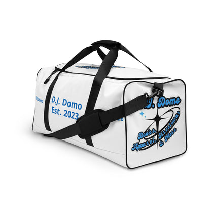 D.J. Domo Duffle Bag White/Blue