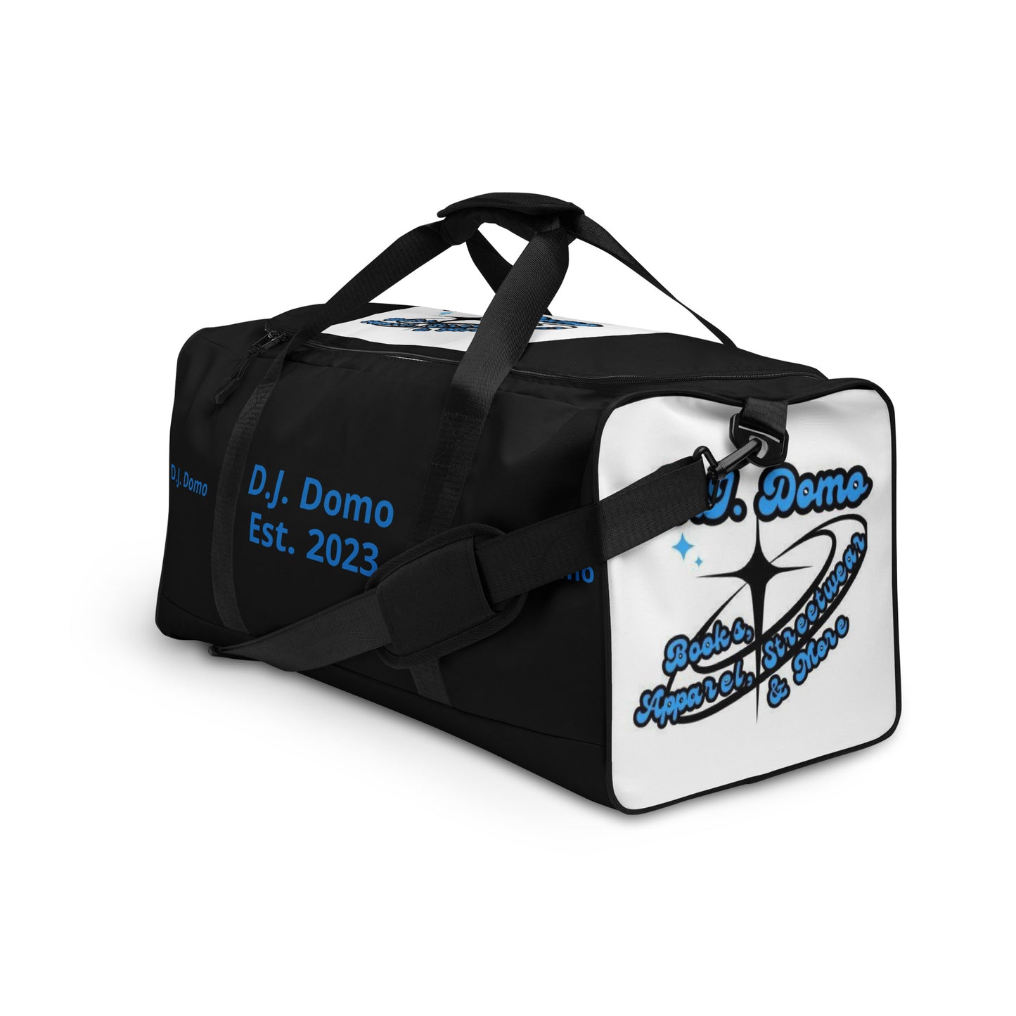 D.J. Domo Duffle Bag Black/Blue