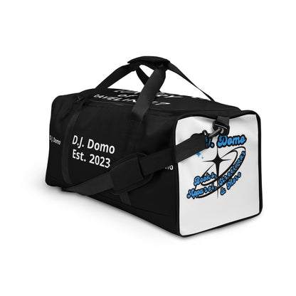 D.J. Domo DQOI Pt 1 "Travel" Duffle Bag Black/White