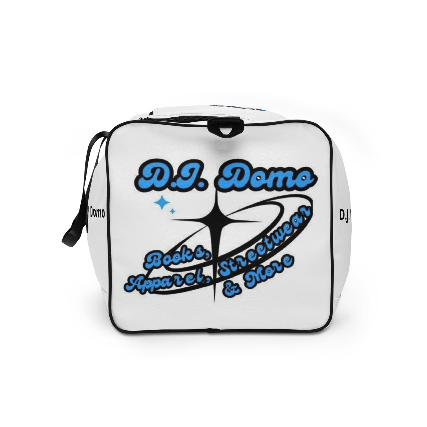 D.J. Domo Duffle Bag White/Black