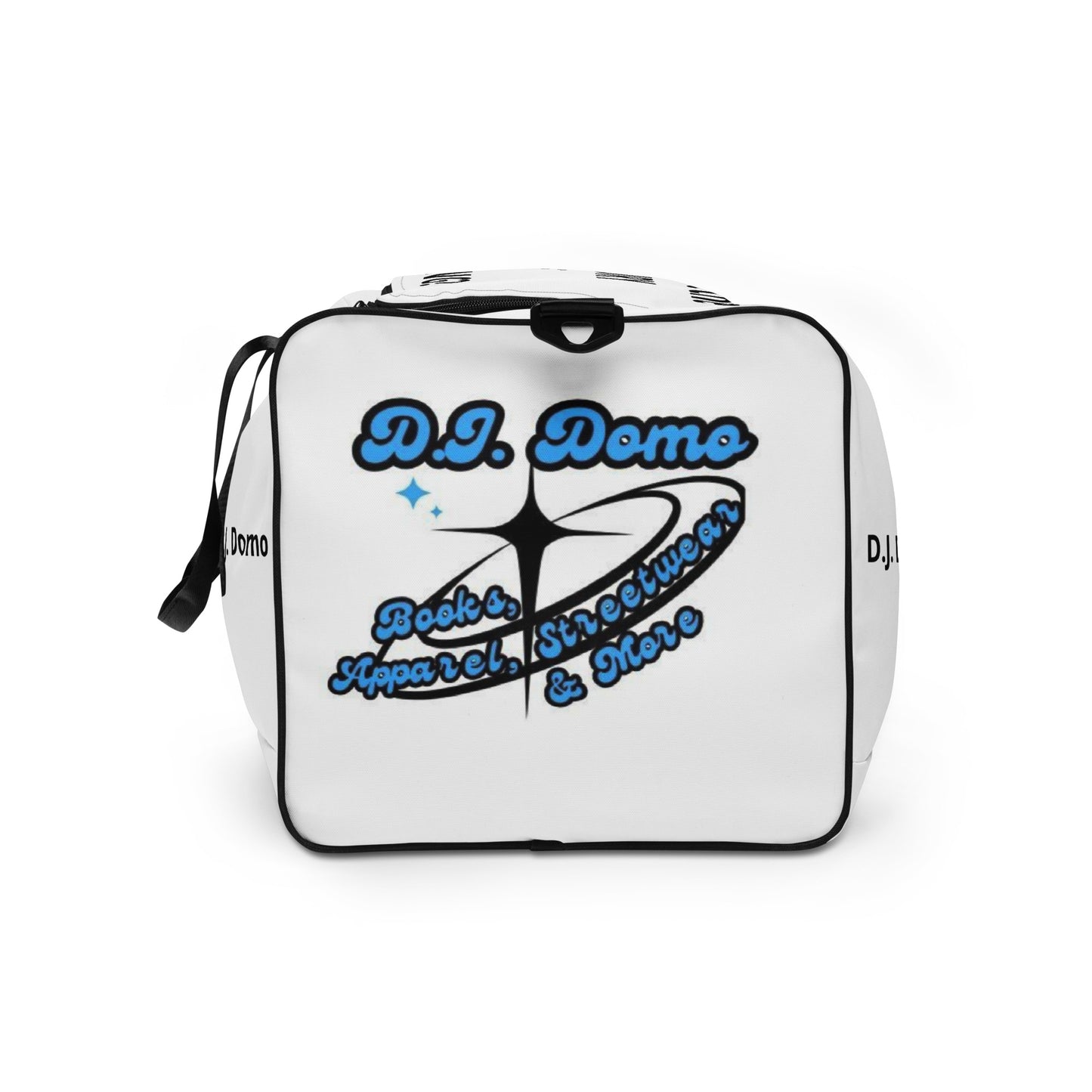 D.J. Domo DQOI Pt 1 "Travel" Duffle Bag White/Black