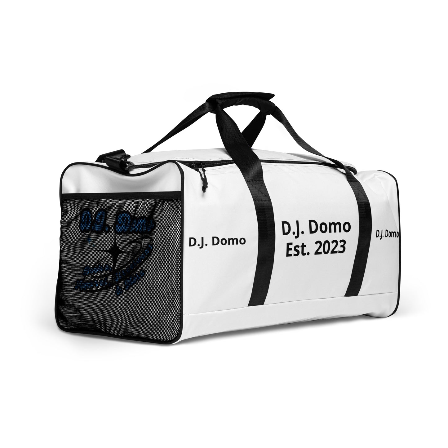 D.J. Domo Duffle Bag White/Black