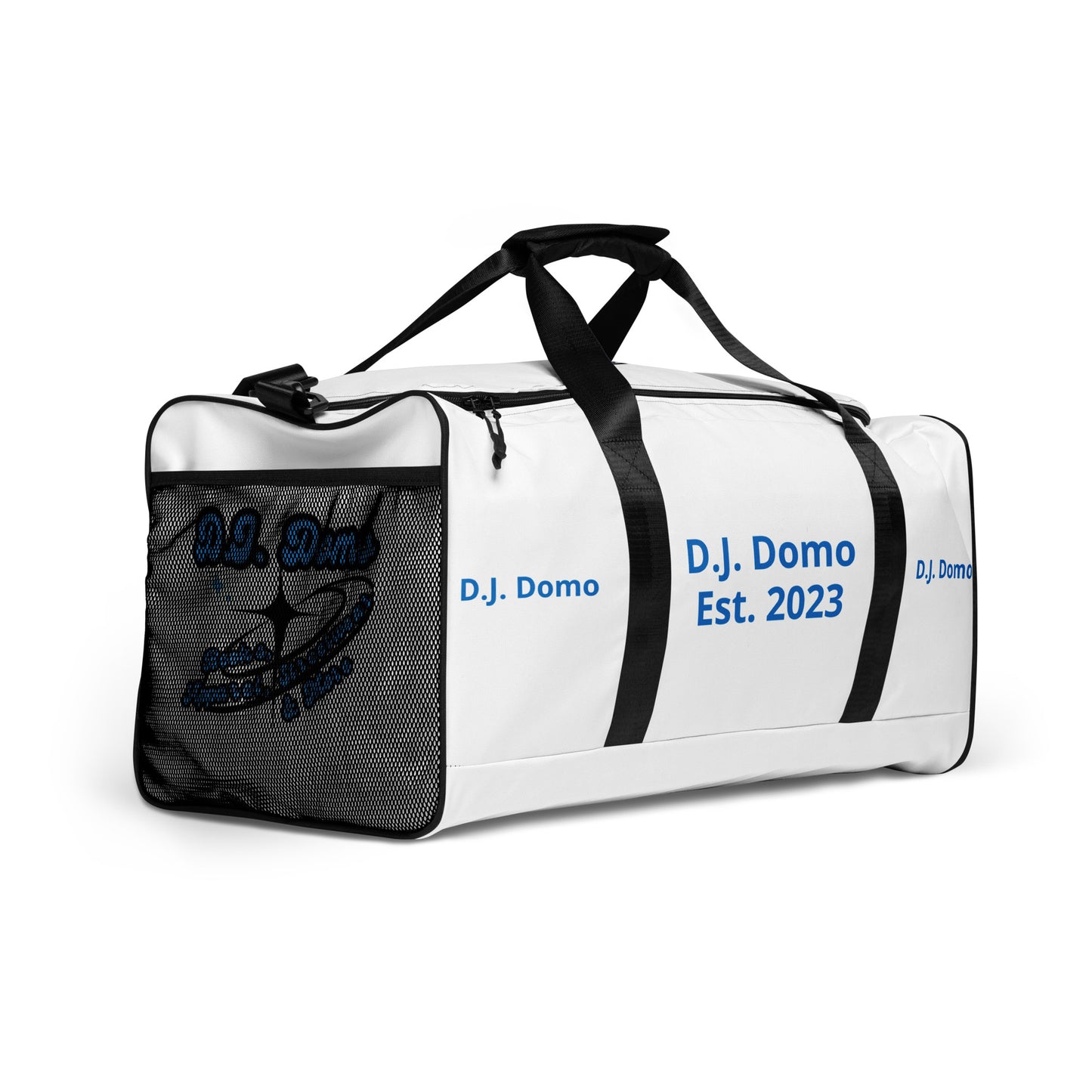 D.J. Domo Duffle Bag White/Blue