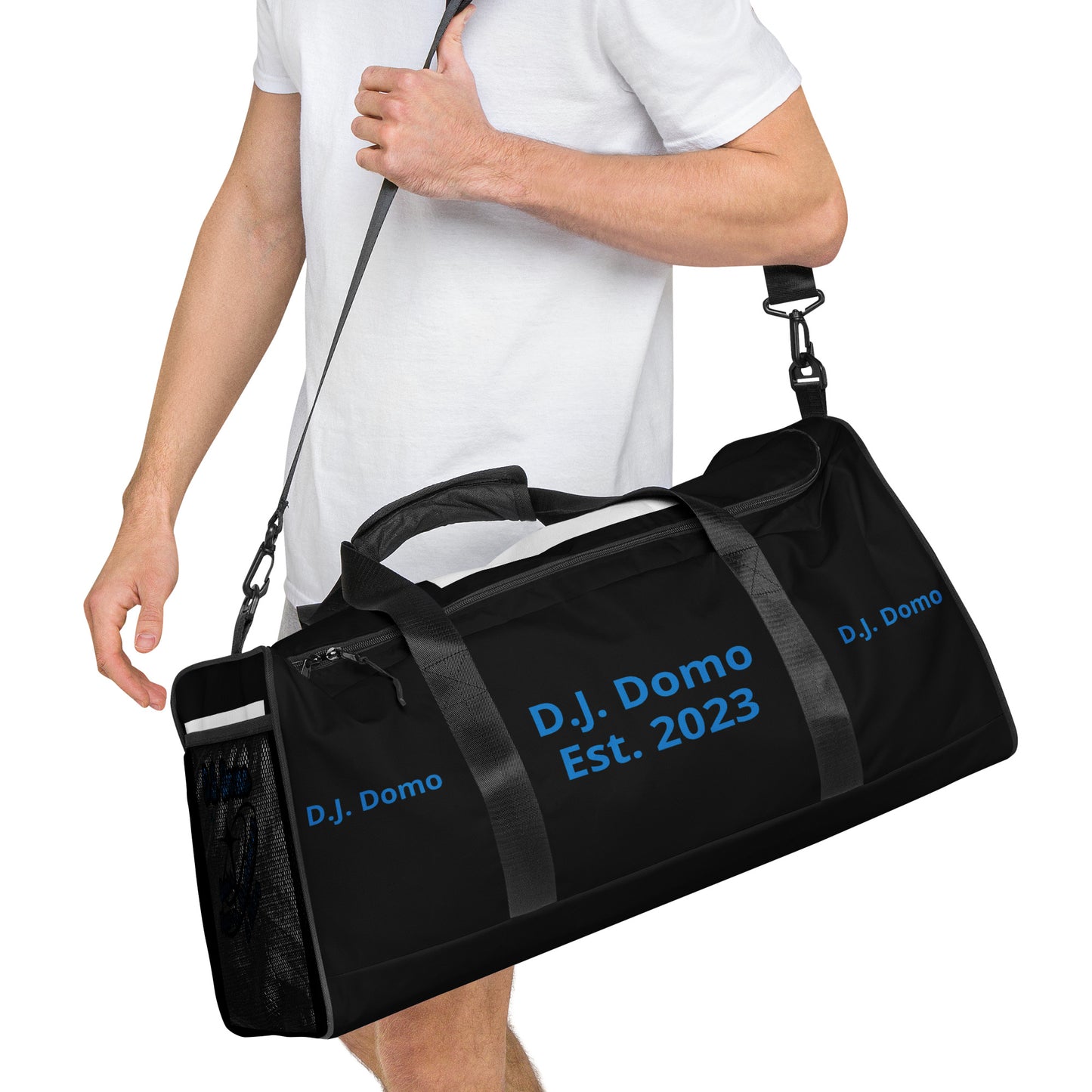 D.J. Domo Duffle Bag Black/Blue