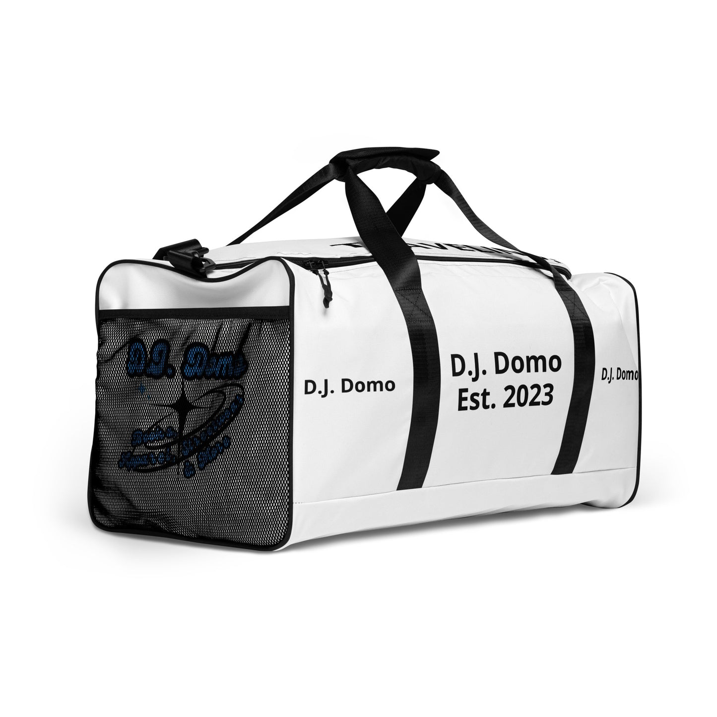 D.J. Domo DQOI Pt 1 "Travel" Duffle Bag White/Black