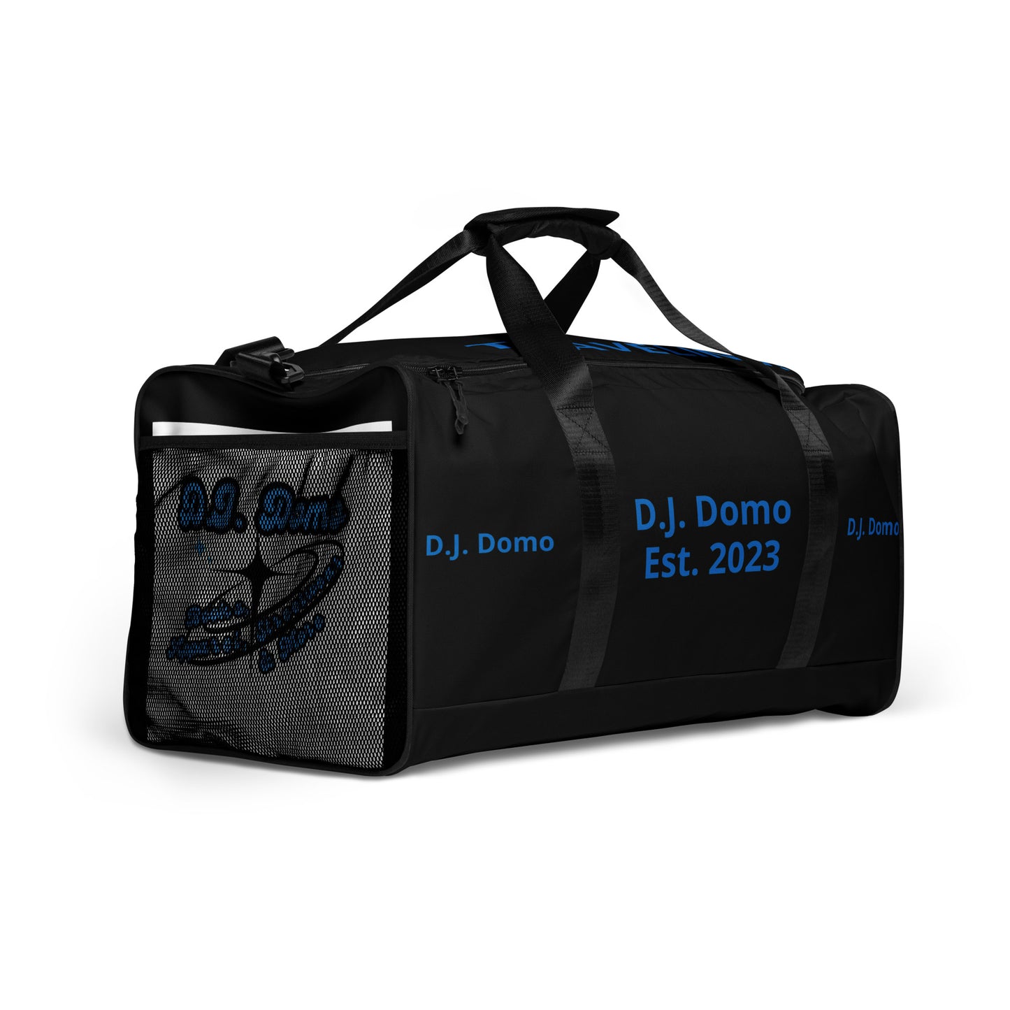 D.J. Domo DQOI Pt 1 "Travel" Duffle Bag Black/Blue