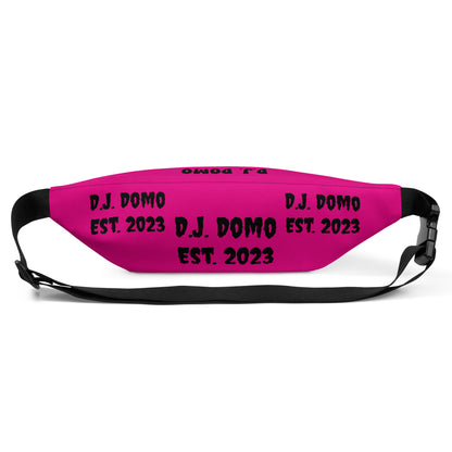 D.J. Domo "Est" Fanny Pack Pink/Black