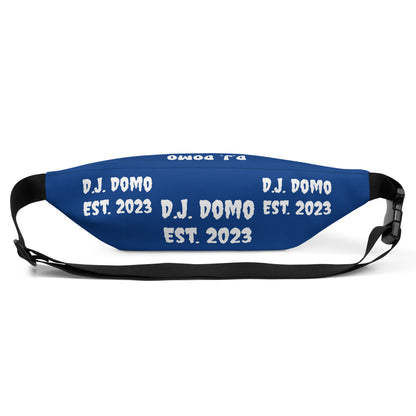 D.J. Domo "Est" Fanny Pack Dark Blue/White