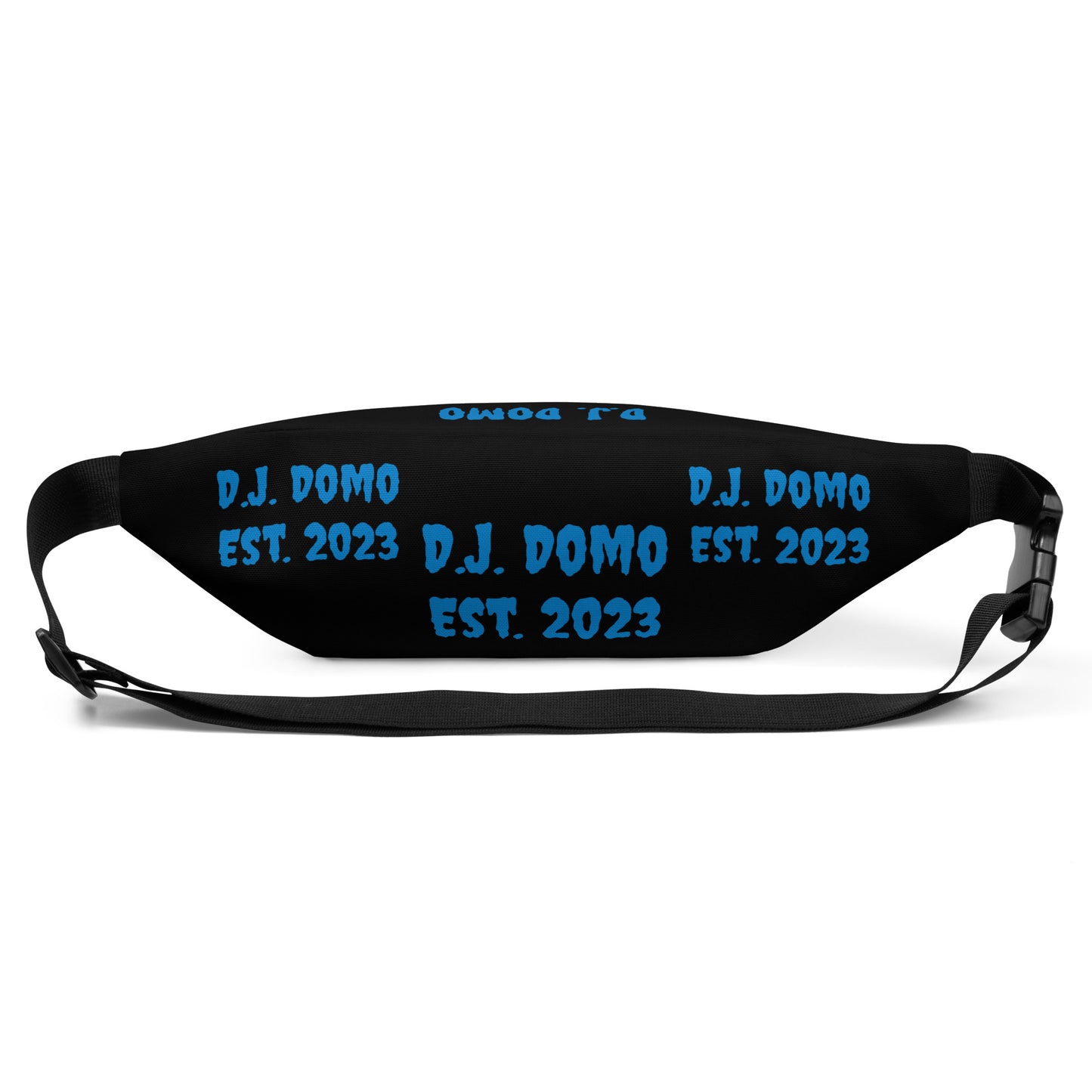 D.J. Domo "Est" Fanny Pack Black/Light Blue