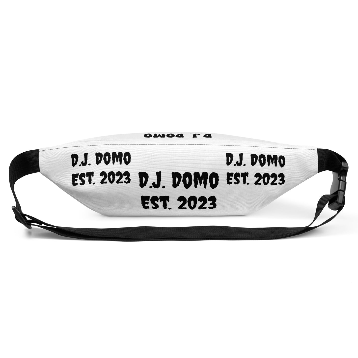 D.J. Domo Est Fanny Pack White/Black