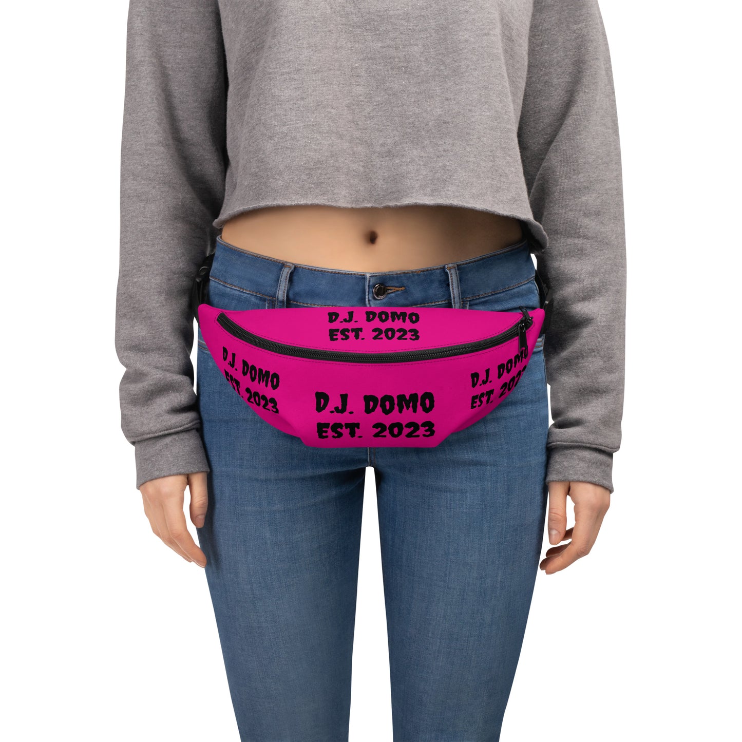 D.J. Domo "Est" Fanny Pack Pink/Black