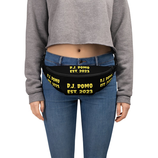 D.J. Domo "Est" Fanny Pack Black/Yellow